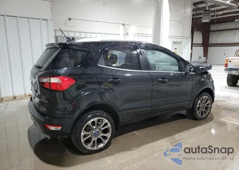 2018 Ford Ecosport Titanium z USA, uszkodzony, nr VIN MAJ6P1WL6JC249017